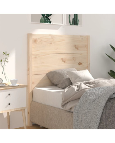 Tête de lit 106x4x100 cm Bois massif de pin | Mobilier & Déco