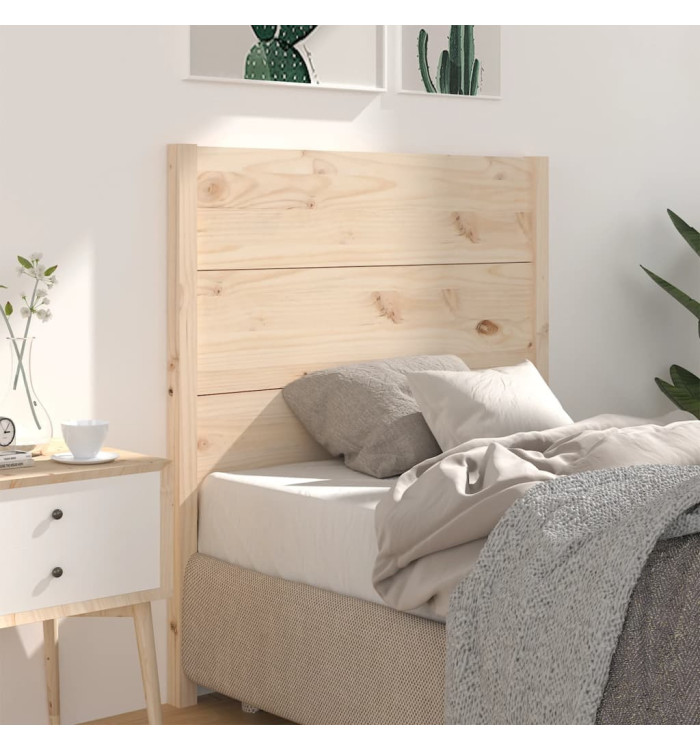Tête de lit 106x4x100 cm Bois massif de pin | Mobilier & Déco