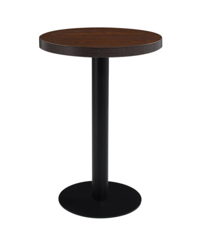 Table de bistro Marron foncé 60 cm MDF | Mobilier & Déco