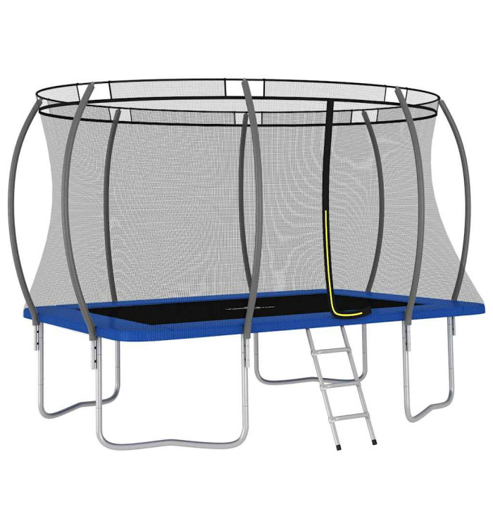 Ensemble de trampoline rectangulaire 335x244x90 cm 150 kg | Mobilier & Déco