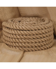 Corde de jute 10 m de long 40 mm d'épaisseur | Mobilier & Déco
