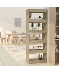 Bibliothèque/séparateur de pièce chêne sonoma bois d'ingénierie | Mobilier & Déco