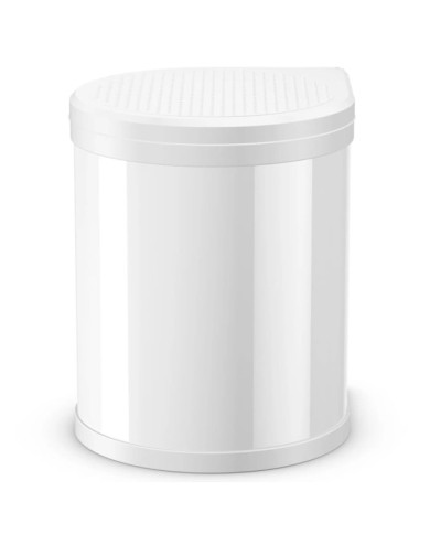 Hailo Poubelle de placard Compact-Box Taille M 15 L Blanc 3555-001 | Mobilier & Déco