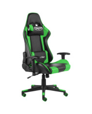 Chaise de jeu pivotante Vert PVC | Mobilier & Déco