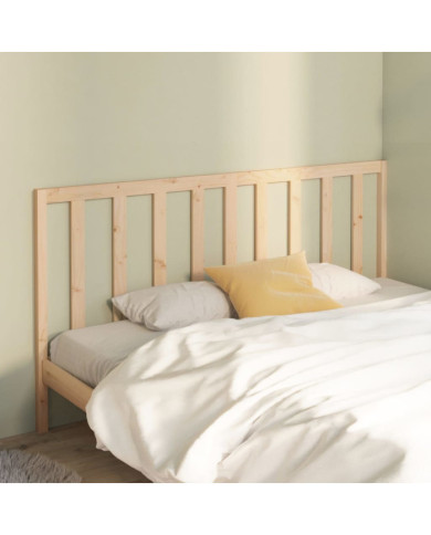 Tête de lit 206x4x100 cm Bois massif de pin | Mobilier & Déco