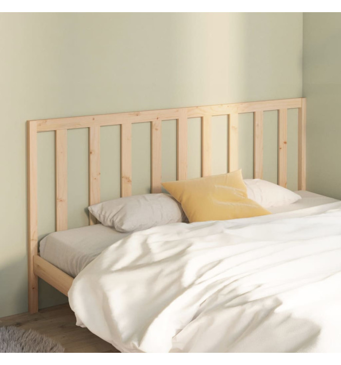 Tête de lit 206x4x100 cm Bois massif de pin | Mobilier & Déco