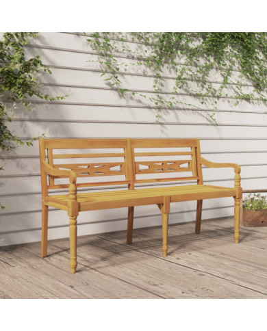 Banc Batavia 150 cm Bois massif de teck | Mobilier & Déco