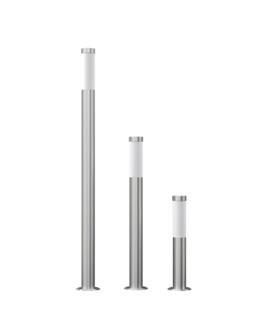 Ensemble de 3 lampes de jardin étanches Acier inoxydable | Mobilier & Déco