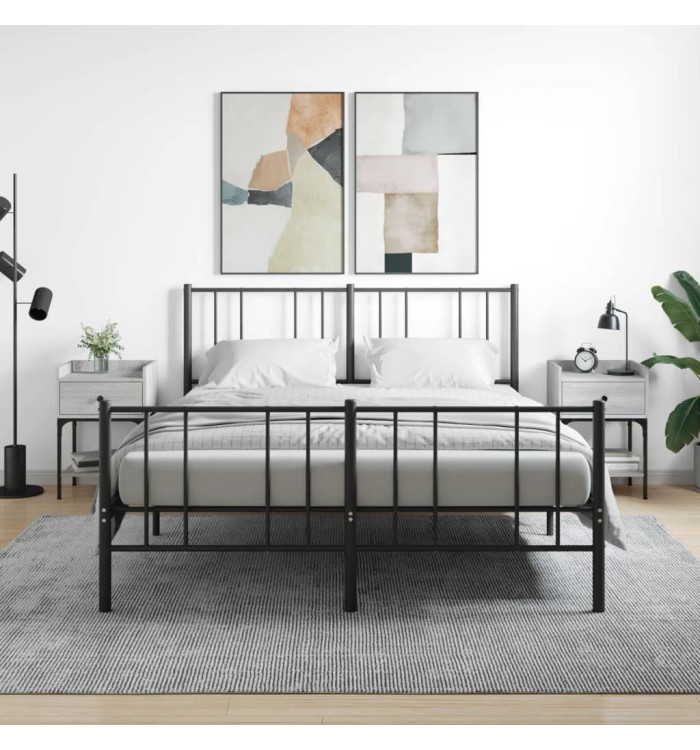 Tables de chevet 2 pcs sonoma gris 40,5x31x60 cm | Mobilier & Déco