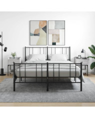 Tables de chevet 2 pcs sonoma gris 40,5x31x60 cm | Mobilier & Déco
