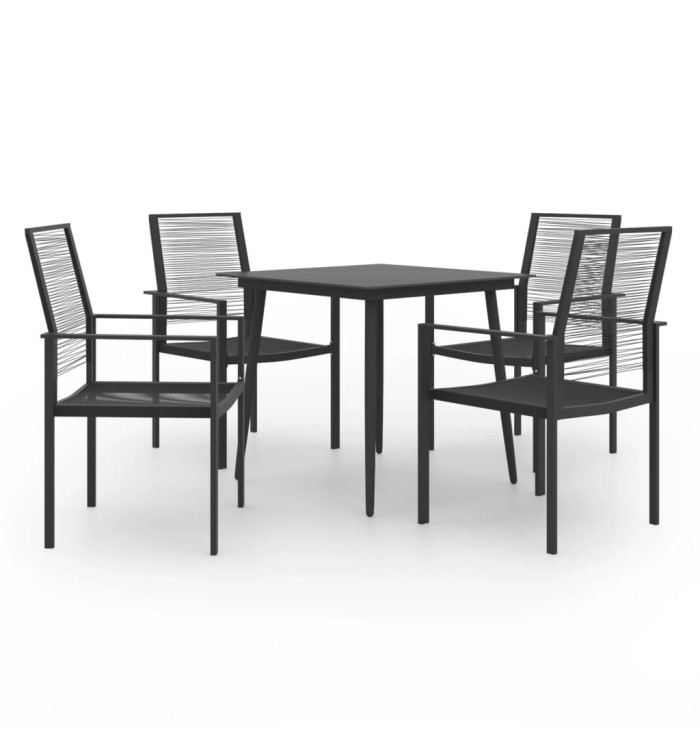 Ensemble à manger de jardin 5 pcs | Mobilier & Déco