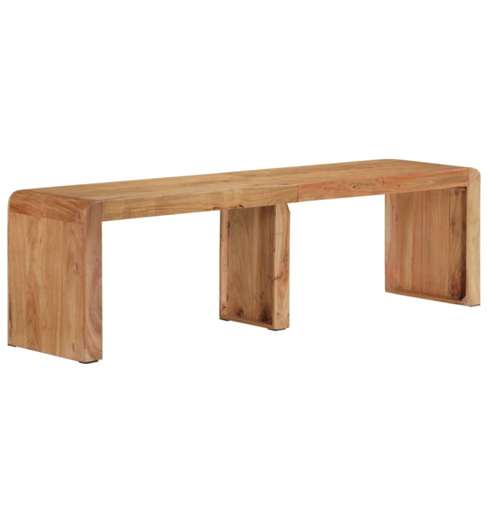 Banc 160x38x45 cm bois massif d'acacia | Mobilier & Déco