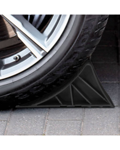 Cales de roues 2 pcs 25x10x11,5 cm plastique | Mobilier & Déco