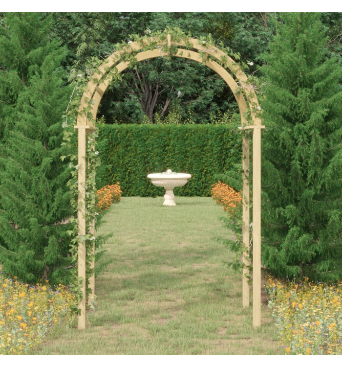 Arche 141x97x243 cm Bois de pin massif imprégné | Mobilier & Déco