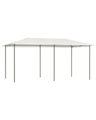Belvédère 2,98x5,3x2,59 m Crème 160 g/m² | Mobilier & Déco