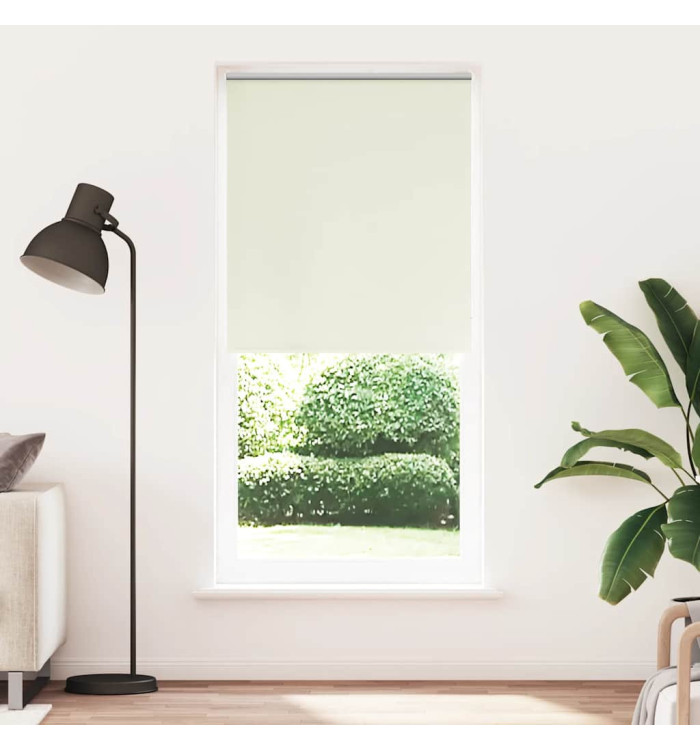 Store enrouleur occultant 120 x 230 cm crème | Mobilier & Déco