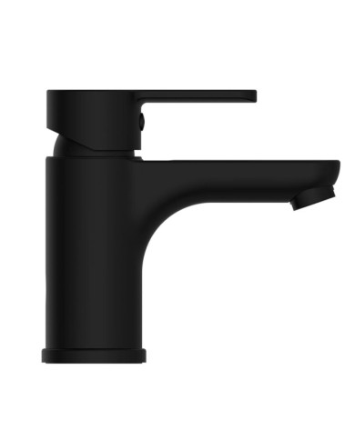 SCHÜTTE Mitigeur de lavabo DENVER Noir mat | Mobilier & Déco