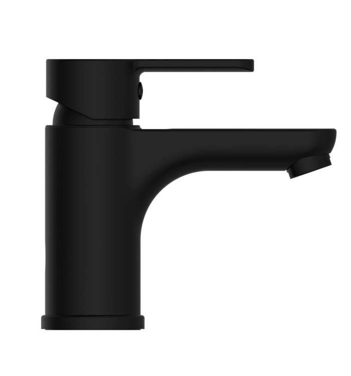 SCHÜTTE Mitigeur de lavabo DENVER Noir mat | Mobilier & Déco