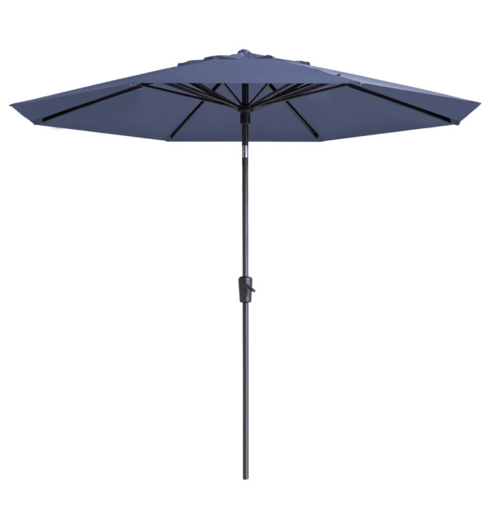 Madison Parasol de jardin Paros II Luxe 300 cm bleu saphir | Mobilier & Déco
