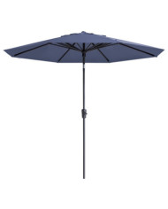 Madison Parasol de jardin Paros II Luxe 300 cm bleu saphir | Mobilier & Déco