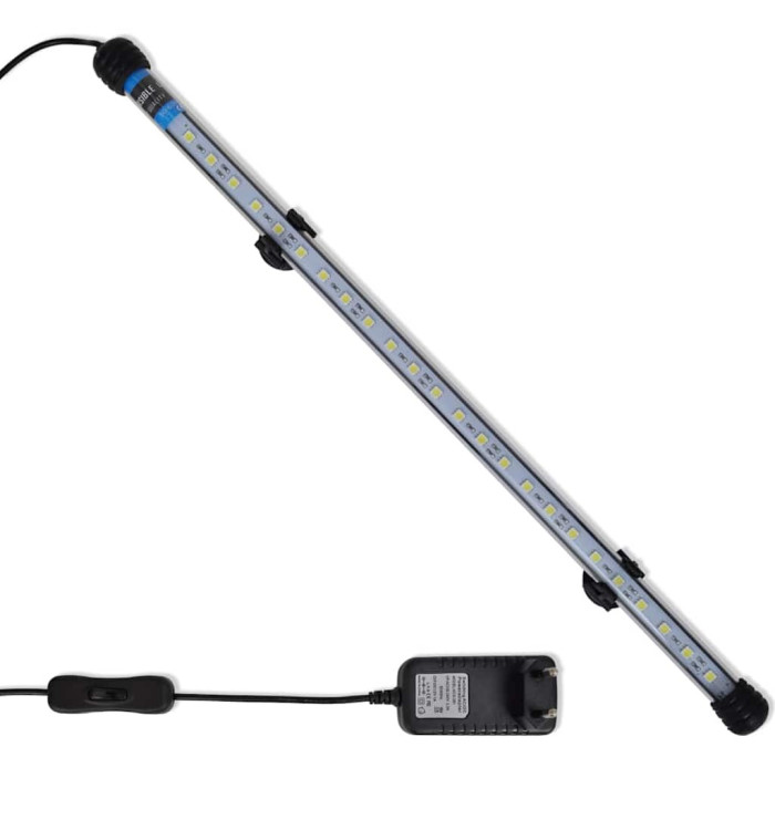 Lampe LED d'aquarium 48 cm Blanc | Mobilier & Déco