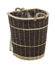 Sac à dos bois de chauffage sangles de transport 44,5x37x50 cm | Mobilier & Déco