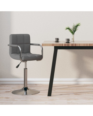 Tabouret de bar Gris clair Tissu | Mobilier & Déco
