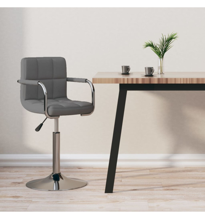 Tabouret de bar Gris clair Tissu | Mobilier & Déco
