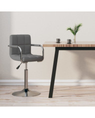 Tabouret de bar Gris clair Tissu | Mobilier & Déco