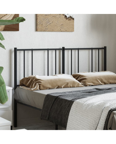 Tête de lit métal noir 160 cm | Mobilier & Déco