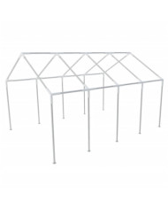 Structure de tente chapiteau pavillon jardin 8 x 4 m | Mobilier & Déco