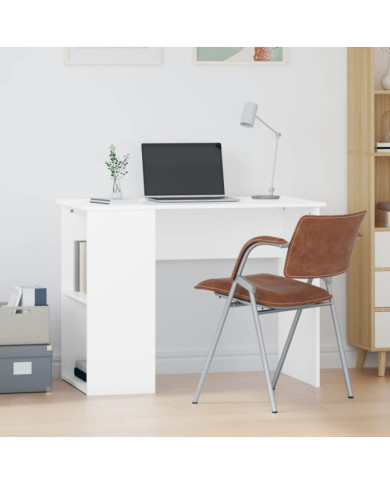 Bureau Blanc 100x55x75 cm Bois d'ingénierie | Mobilier & Déco