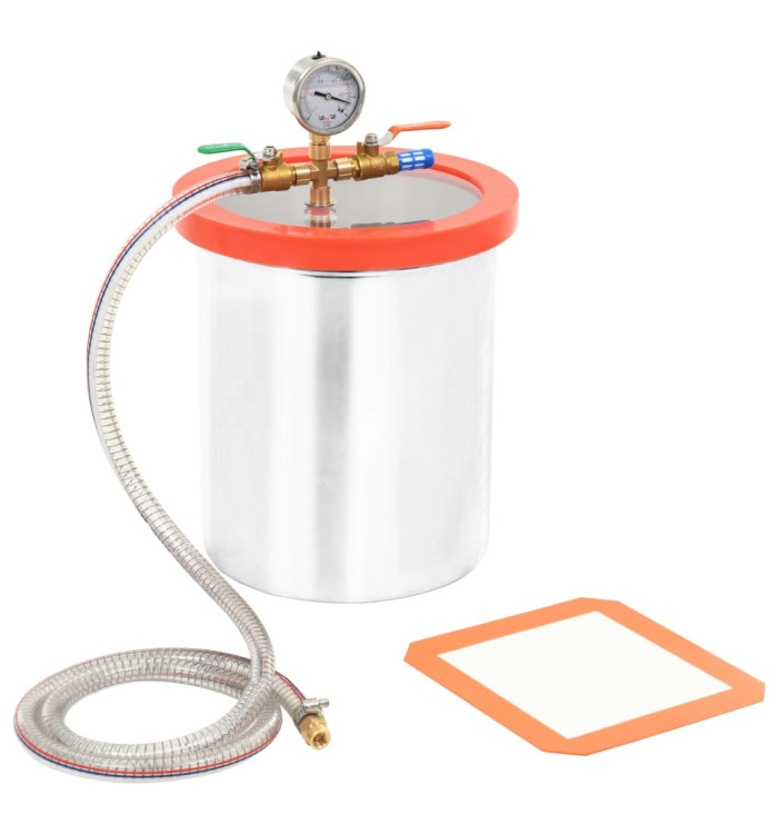Chambre sous vide Acier inoxydable 11,42 L | Mobilier & Déco