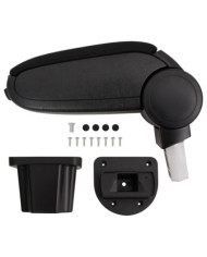 Accoudoir de voiture noir 12x31x(29,5-47) cm ABS | Mobilier & Déco