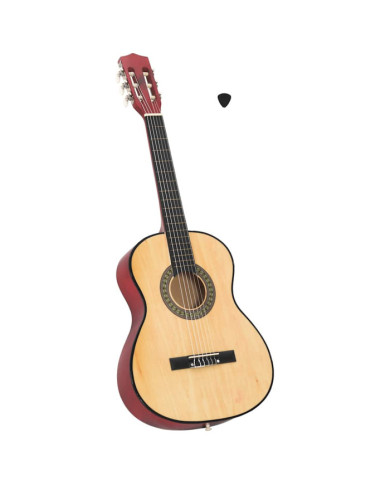 Guitare classique pour débutants et enfants 3/4 36" Tilleul | Mobilier & Déco