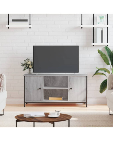 Meuble TV Sonoma gris 100x40x50 cm Bois d'ingénierie | Mobilier & Déco