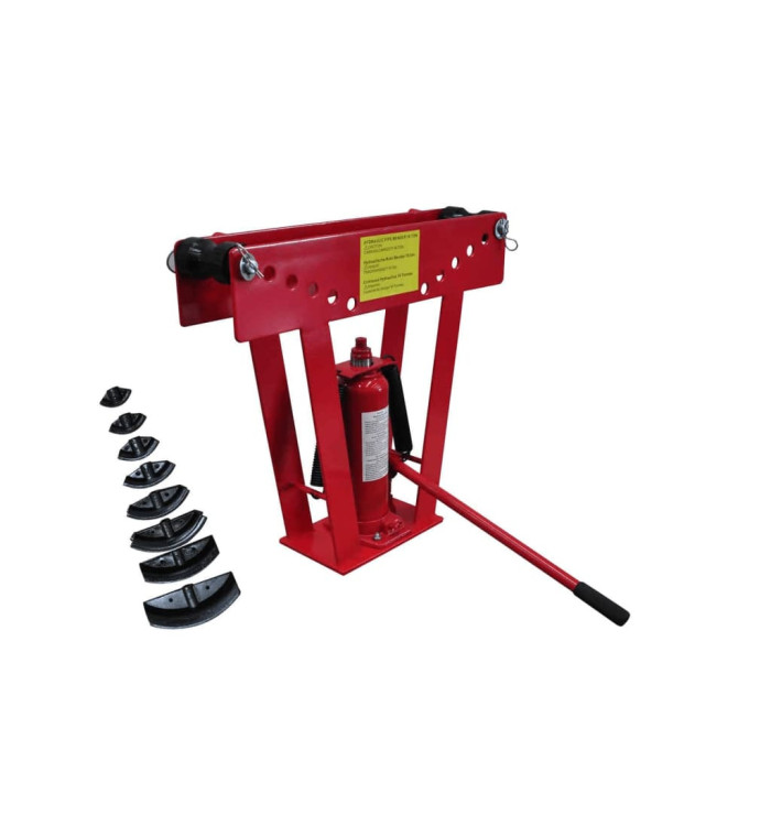 Cintreuse de tuyaux hydraulique avec 8 matrices 16 tonnes | Mobilier & Déco