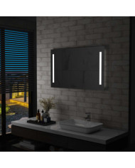 Miroir mural à LED pour salle de bains 100x60 cm | Mobilier & Déco