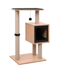 Arbre à chat avec tapis à gratter en sisal 82 cm | Mobilier & Déco