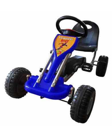 Kart à pédales Bleu | Mobilier & Déco