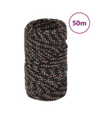 Corde de bateau Noir 2 mm 50 m Polypropylène | Mobilier & Déco