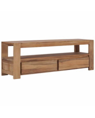 Meuble TV 120 x 30 x 40 cm Bois de teck massif | Mobilier & Déco