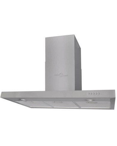 Hotte plate Acier inoxydable 900 mm | Mobilier & Déco