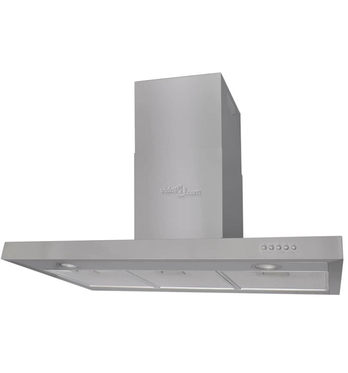 Hotte plate Acier inoxydable 900 mm | Mobilier & Déco
