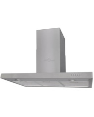 Hotte plate Acier inoxydable 900 mm | Mobilier & Déco