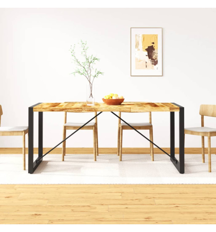 Table à manger Bois de manguier brut 180 cm | Mobilier & Déco