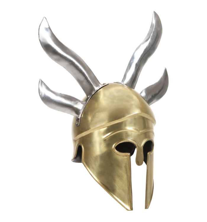 Casque de guerrier grec antique pour GN Laiton Acier | Mobilier & Déco