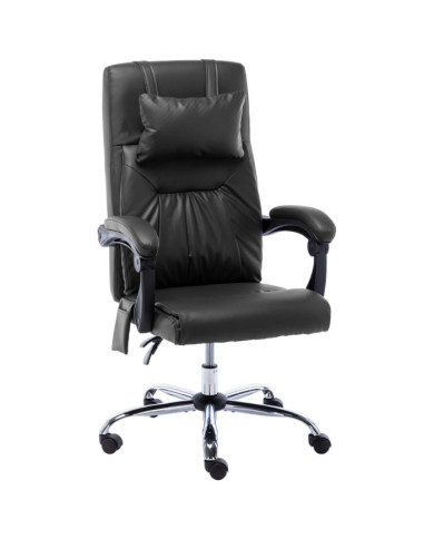 Chaise de bureau de massage Noir Similicuir | Mobilier & Déco