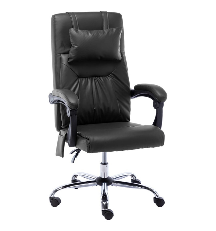 Chaise de bureau de massage Noir Similicuir | Mobilier & Déco