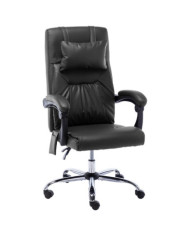 Chaise de bureau de massage Noir Similicuir | Mobilier & Déco